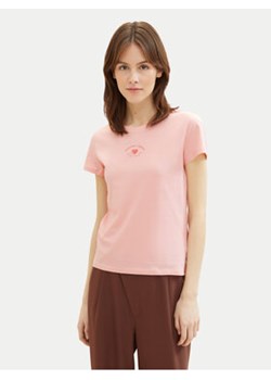 Tom Tailor Denim T-Shirt 1040185 Różowy Regular Fit ze sklepu MODIVO w kategorii Bluzki damskie - zdjęcie 172060568