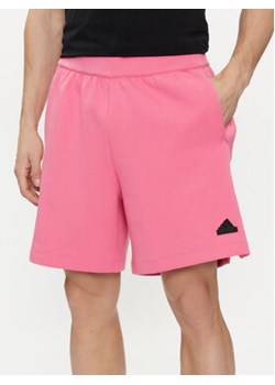 adidas Szorty sportowe Z.N.E. Premium IN5097 Różowy Loose Fit ze sklepu MODIVO w kategorii Spodenki męskie - zdjęcie 172060755