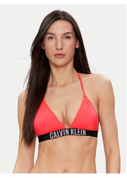Calvin Klein Swimwear Góra od bikini KW0KW02506 Różowy ze sklepu MODIVO w kategorii Stroje kąpielowe - zdjęcie 172060937