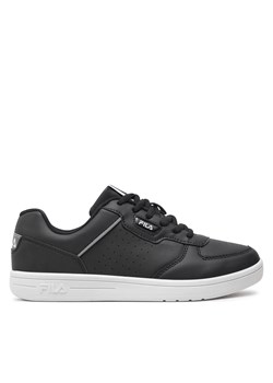 Sneakersy Fila C. Court Teens FFT0066 Black 80010 ze sklepu eobuwie.pl w kategorii Buty sportowe dziecięce - zdjęcie 172061469
