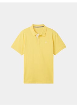 Tom Tailor Polo 1031006 Żółty Regular Fit ze sklepu MODIVO w kategorii T-shirty męskie - zdjęcie 172061668