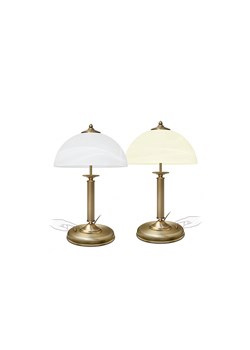 Klasyczna lampa stołowa włączana przyciskiem V-B2-P ze sklepu MN Interiors - Lampy mosiężne w kategorii Lampy stołowe - zdjęcie 172063999