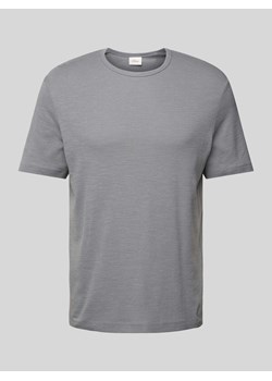 T-shirt z fakturowanym wzorem ze sklepu Peek&Cloppenburg  w kategorii T-shirty męskie - zdjęcie 172064036