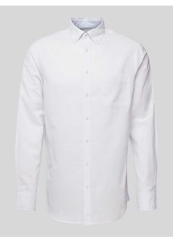 Koszula casualowa z kołnierzykiem typu button down i wzorem w paski ze sklepu Peek&Cloppenburg  w kategorii Koszule męskie - zdjęcie 172064155