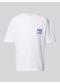 T-shirt z nadrukiem z napisem model ‘MYKONOS’ ze sklepu Peek&Cloppenburg  w kategorii T-shirty męskie - zdjęcie 172064169