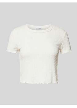 T-shirt krótki w jednolitym kolorze ze sklepu Peek&Cloppenburg  w kategorii Bluzki damskie - zdjęcie 172064175