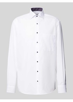 Koszula biznesowa o kroju comfort fit z kołnierzykiem typu kent ze sklepu Peek&Cloppenburg  w kategorii Koszule męskie - zdjęcie 172064199