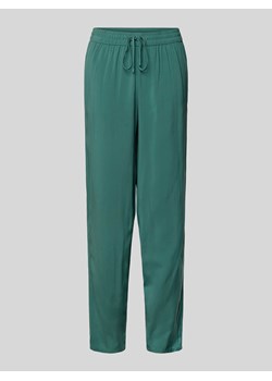 Spodnie materiałowe z wzorem na całej powierzchni ze sklepu Peek&Cloppenburg  w kategorii Spodnie damskie - zdjęcie 172064239