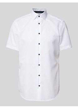Koszula biznesowa o kroju regular fit w jednolitym kolorze ze sklepu Peek&Cloppenburg  w kategorii Koszule męskie - zdjęcie 172064366