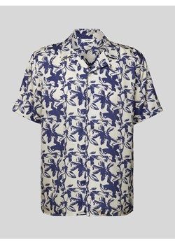 Koszula casualowa o kroju regular fit z kwiatowym nadrukiem na całej powierzchni ze sklepu Peek&Cloppenburg  w kategorii Koszule męskie - zdjęcie 172064389