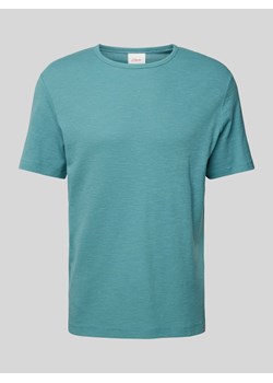 T-shirt z fakturowanym wzorem ze sklepu Peek&Cloppenburg  w kategorii T-shirty męskie - zdjęcie 172064478