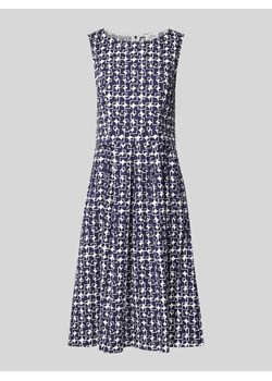 Sukienka o długości do kolan z graficznym wzorem ze sklepu Peek&Cloppenburg  w kategorii Sukienki - zdjęcie 172064579