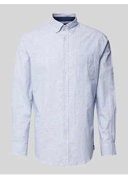 Koszula casualowa z kołnierzykiem typu button down i wzorem w paski ze sklepu Peek&Cloppenburg  w kategorii Koszule męskie - zdjęcie 172064658