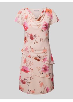 Sukienka koktajlowa o długości do kolan z efektem stopniowania ze sklepu Peek&Cloppenburg  w kategorii Sukienki - zdjęcie 172064745