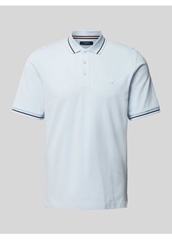 Koszulka polo z nadrukiem z logo ze sklepu Peek&Cloppenburg  w kategorii T-shirty męskie - zdjęcie 172064748