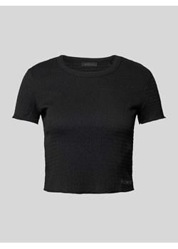 T-shirt krótki w jednolitym kolorze ze sklepu Peek&Cloppenburg  w kategorii Bluzki damskie - zdjęcie 172064758