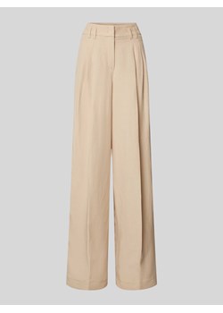 Spodnie w jednolitym kolorze model ‘MAYLA’ ze sklepu Peek&Cloppenburg  w kategorii Spodnie damskie - zdjęcie 172064788