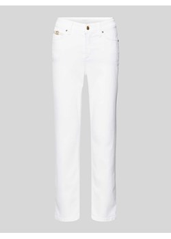Jeansy o kroju slim fit z aplikacją z logo model ‘PIPER’ ze sklepu Peek&Cloppenburg  w kategorii Jeansy damskie - zdjęcie 172065027