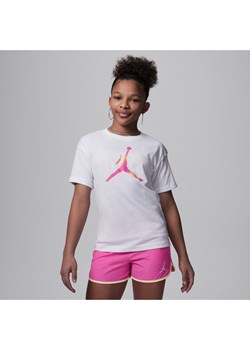 T-shirt dla dużych dzieci z nadrukiem Jordan Lemonade Stand - Biel ze sklepu Nike poland w kategorii Bluzki dziewczęce - zdjęcie 172068439