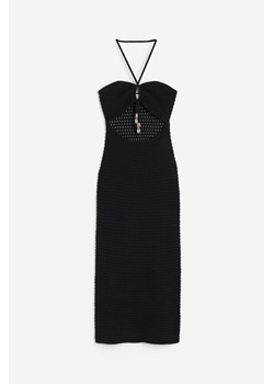 H & M - Sukienka o wyglądzie szydełkowej robótki - Czarny ze sklepu H&M w kategorii Sukienki - zdjęcie 172068518