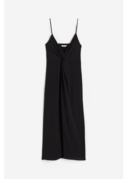 H & M - Sukienka z dekoltem w serek - Czarny ze sklepu H&M w kategorii Sukienki - zdjęcie 172068658
