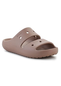 Klapki Crocs Classic Sandal V2 W 209403-2Q9 brązowe ze sklepu ButyModne.pl w kategorii Klapki damskie - zdjęcie 172068787