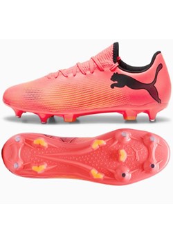 Buty piłkarskie Puma Future 7 Play MxSG M 107722-03 różowe ze sklepu ButyModne.pl w kategorii Buty sportowe męskie - zdjęcie 172068809