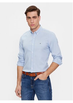 Tommy Hilfiger Koszula MW0MW33782 Niebieski Slim Fit ze sklepu MODIVO w kategorii Koszule męskie - zdjęcie 172069145