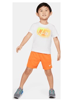 Zestaw ze spodenkami dla maluchów Nike Hazy Rays - Pomarańczowy ze sklepu Nike poland w kategorii Komplety chłopięce - zdjęcie 172069685