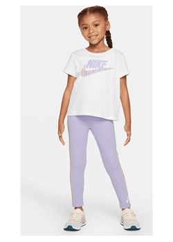 Zestaw z legginsami dla małych dzieci Nike Happy Camper - Fiolet ze sklepu Nike poland w kategorii Komplety dziewczęce - zdjęcie 172069686
