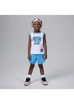 Dwuczęściowy zestaw z koszulką dla maluchów Jordan 23 Jersey - Niebieski ze sklepu Nike poland w kategorii Komplety chłopięce - zdjęcie 172069687