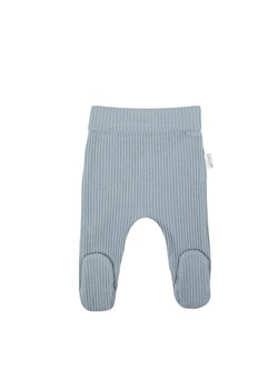 Bawełniane półśpiochy chłopięce niebieskie ze sklepu 5.10.15 w kategorii Spodnie i półśpiochy - zdjęcie 172069836