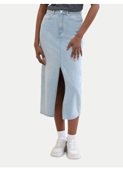 Tom Tailor Denim Spódnica jeansowa 1040888 Niebieski Regular Fit ze sklepu MODIVO w kategorii Spódnice - zdjęcie 172071518
