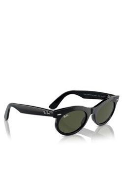 Ray-Ban Okulary przeciwsłoneczne Wayfarer Oval 0RB2242 901/31 Czarny ze sklepu MODIVO w kategorii Okulary przeciwsłoneczne damskie - zdjęcie 172071588