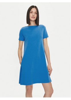 United Colors Of Benetton Sukienka codzienna 3Z1RDV01E Niebieski Regular Fit ze sklepu MODIVO w kategorii Sukienki - zdjęcie 172071767