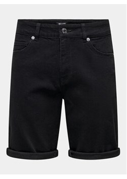 Only & Sons Szorty jeansowe Ply 22029041 Czarny Regular Fit ze sklepu MODIVO w kategorii Spodenki męskie - zdjęcie 172071845