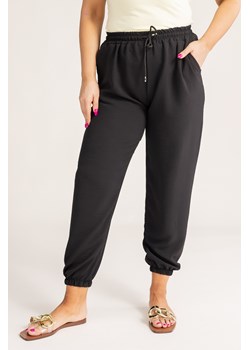 Czarne Spodnie alladynki TUGERO ze sklepu TONO w kategorii Spodnie damskie - zdjęcie 172072197