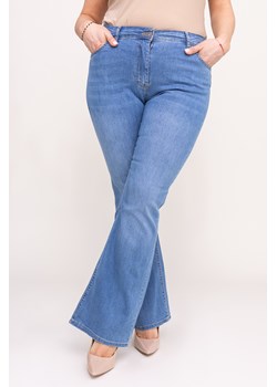 Niebieskie Spodnie jeansowe dzwony VAKIO ze sklepu TONO w kategorii Jeansy damskie - zdjęcie 172072295