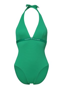 Tommy Hilfiger Damski kostium kąpielowy Kobiety zielony wypukły wzór tkaniny ze sklepu vangraaf w kategorii Stroje kąpielowe - zdjęcie 172072899