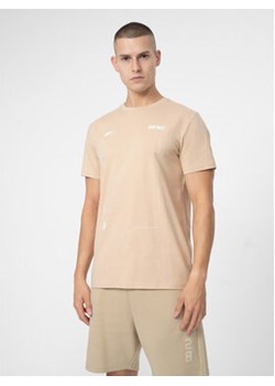 4F T-Shirt 4FSS23TTSHM311 Beżowy Regular Fit ze sklepu MODIVO w kategorii T-shirty męskie - zdjęcie 172074396