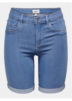ONLY Szorty jeansowe Rain 15176847 Niebieski Bodycon Fit ze sklepu MODIVO w kategorii Szorty - zdjęcie 172074399