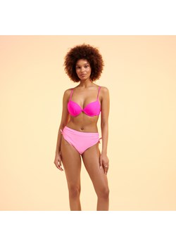 Cropp - Różowy dół od bikini typu figi z wiązaniami - różowy ze sklepu Cropp w kategorii Stroje kąpielowe - zdjęcie 172077219
