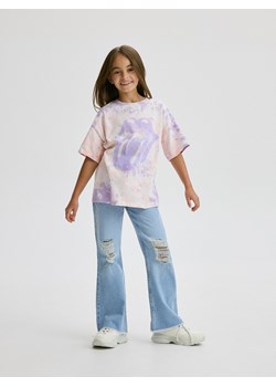 Reserved - T-shirt The Rolling Stones - wielobarwny ze sklepu Reserved w kategorii Bluzki dziewczęce - zdjęcie 172081958