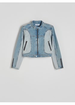 Reserved - Jeansowa kurtka - niebieski ze sklepu Reserved w kategorii Kurtki damskie - zdjęcie 172082175