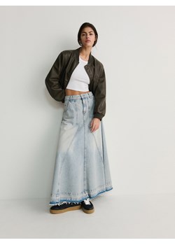 Reserved - Jeansowa spódnica maxi - niebieski ze sklepu Reserved w kategorii Spódnice - zdjęcie 172082406