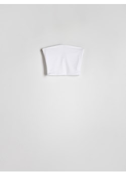 Reserved - Top bandeau - biały ze sklepu Reserved w kategorii Bluzki damskie - zdjęcie 172082728