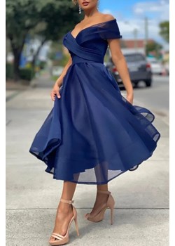 Sukienka PIOLFENA BLUE ze sklepu Ivet Shop w kategorii Sukienki - zdjęcie 172083417
