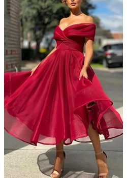 Sukienka PIOLFENA RED ze sklepu Ivet Shop w kategorii Sukienki - zdjęcie 172083418