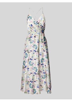 Sukienka koktajlowa o długości do kolan w stylu kopertowym ze sklepu Peek&Cloppenburg  w kategorii Sukienki - zdjęcie 172083979