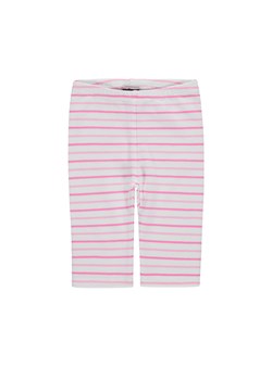 Dziewczęce legginsy szare w różowe paski ze sklepu 5.10.15 w kategorii Odzież dla niemowląt - zdjęcie 172084207